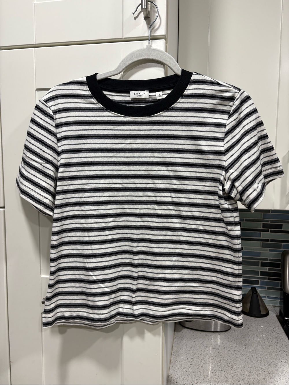 Aritzia Babaton striped t-shirt